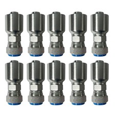 10PCS 10643-12-12 HYDRAULIC HOSE FITTINGS For Parker 3/4