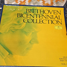Beethoven Bicentennial Collection Vol. 2 Music for Piano Part Two Record DG picture