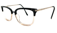 NEW L.A.M.B. LA058 BLK BLACK BLUSH AUTHENTIC EYEGLASSES 53-18-140 picture