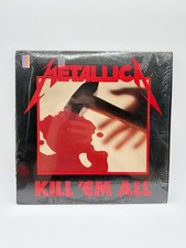 Metallica Kill ’Em All LP 1983 Megaforce MRI-069 Sterling A-2 A-4 Shrink picture