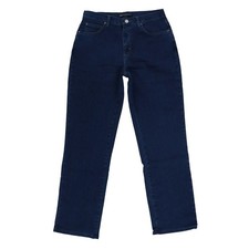 LEE Women's Relaxed Fit Straight Leg Jean Denim Comfort Pants Premium Dark New picture