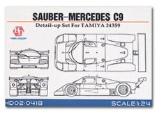 Hobby Design 1/24 Sauber Mercedes C9 Detail Up Set Tamiya 24359 HD02-0418 picture