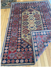 Antique Kazak Rug (48”x68” or 4'x5.6') - Certified/appraised very good condition picture