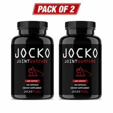 2 Pack Premium Jocko Joint Warfare - Joint Support - 180 Caps - New & Sealed picture