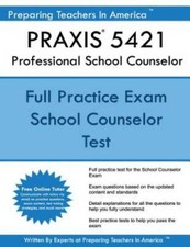 PRAXIS 5421 Professional School Counselor - Paperback - GOOD picture