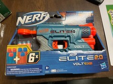 NERF Elite 2.0 Volt SD-1 Blaster, 6 Darts, Light Beam, Travels Up To 90 ft New picture