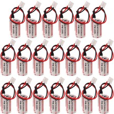 20Pcs Maxell ER3 3.6V Battery with plug for Mitsubishi PM-20BL F940 PLC Battery picture