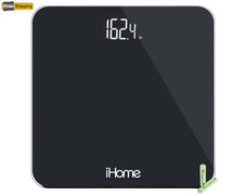 Digital Battery Powered Bathroom Scale 397 lbs, Black -  picture