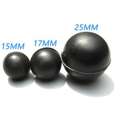 Bouncy Black Rubber Balls: Durable Training - 2mm to 100mm Diameter picture