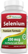Best Naturals Selenium 200 mcg 240 Tablets picture