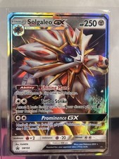 Solgaleo GX SM104 Promo Holo English Pokémon TCG Card HP 250 Stage 2 picture