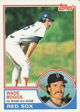 1983 Topps #498 Wade Boggs picture