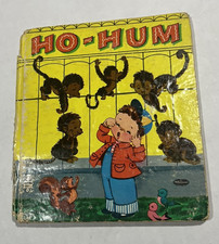 Vintage Whitman TELL-A-TALE BOOK - HO-HUM  - 1957 - NICE picture