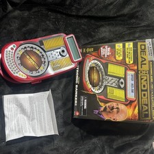 Mint Deal Or No Deal Deluxe Edition Electronic Banker 2009 Spinning Wheel Works picture