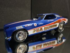 Mickey Thompson US Marine Corps Funny Car 1/16 Atlantis Models Plastic Model Car picture