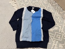 J.Crew Women's Colorblock Cotton Sweater Size XS New With Tags picture