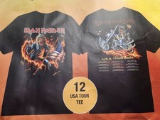 Iron Maiden Run For Your Lives USA Tour 2026 T-shirt picture