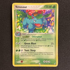 Venusaur 28/100 Non-Holo Rare Ex Crystal Guardians Pokémon TCG -DMG picture