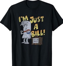 Schoolhouse Rock I’m Just a Bill DC or Bust Retro TV Show T-Shirt picture