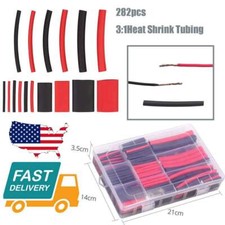 282PCS Heat Shrink Tubing Tube Dual Wall 3:1 Marine Adhesive Lined Waterproof picture