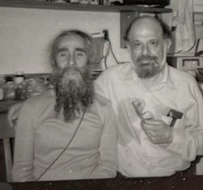 1980s Allen Ginsberg Peter Orlovsky Photo Contact Sheet Ray Bremser homeless &c picture