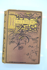 Vtg HC book, The Early Poems of John Greenleaf Whittier, 1884 Houghton Mifflin picture