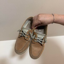 Sperry Women's Tan and Brown Boat-shoes picture
