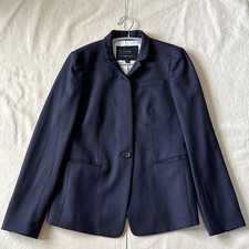 J. Crew Women's Classic Navy Regent Blazer Size 8 picture