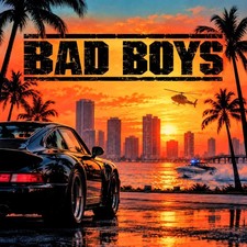 Bad Boys 3D Printed Custom Head Sculpt Unpainted picture