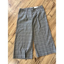 NWT Cato size XL plaid wide leg pull on pants  picture