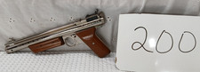 NOS NICEST ON EBAY BENJAMIN SHERIDAN H9 SERIES POLISHED NICKEL AIR PISTOL FR SHP picture