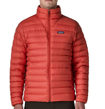 PATAGONIA Down Sweater Mens XL Jacket/Coat/Parka 800-Fill Amanita NEW $279 picture