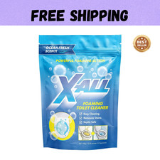 X-ALL Foaming Toilet Cleaner, Self-Activating Powder for Deep Cleaning,... picture