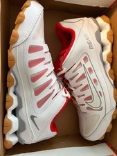 Brand new Size 9 Men- Nike Reax 8 TR Mesh White/Wolf Grey/Red picture