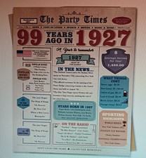 Happy 99th Birthday Card 