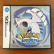 Pokemon SoulSilver Case Authentic Nintendo DS + Inserts NFR USA - No Game picture