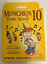 Munchkin 10 Time Warp Card Game Expansion - Steve Jackson Games picture
