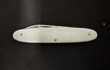 Vintage Victorinox Elinox Popular Swiss Army Knife Silver Alox No Cross Logo picture