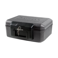 SentrySafe 1200 Fire-Resistant Box Safe with Key Lock 0.18 Cu. ft., Black picture