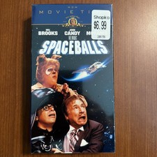 1987 Spaceballs VHS Sealed Gold MGM picture
