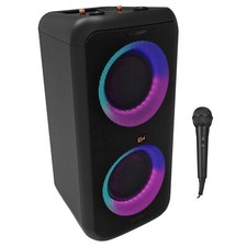 Klipsch GIG XXL Portable Rechargeable Bluetooth LED Party Speaker w/ Microphone picture
