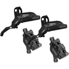 SRAM Maven Silver Front Disc Brake & Lever Kit 4-Piston Hydraulic Post Mount, picture