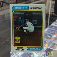 Topps 2023 Topps Heritage Chrome /999 Bobby Witt Jr. #85 Royals picture