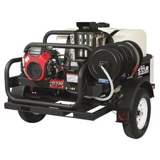 NorthStar Tow-Behind Hot Water Commercial Pressure Washer Trailer, 4000 PSI, 4 picture