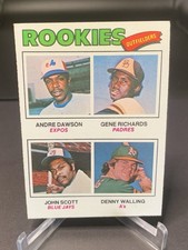 1977 Topps Rookie Outfielders #473 HOF Andre Dawson EX-EX+ Vintage Set Break picture