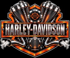 (2) Harley Davidson Sticker Vinyl Decal picture