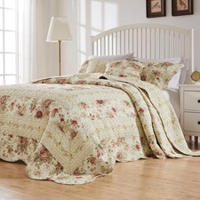 Greenland Home Antique Rose Jumbo Oversized  Cotton Bedding Set, picture