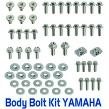 62pc YZ YZF WR Body Bolt Kit SPECBOLT Yamaha Plastic Seat Fender Fork Guard Tank picture
