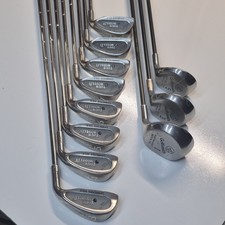 Golfsmith Tour Model IV 3-PW Irons + 1 3 5 Woods RH Steel Graphite picture