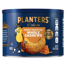 Planters Deluxe Honey Roasted Whole Cashews 8.25 oz picture
